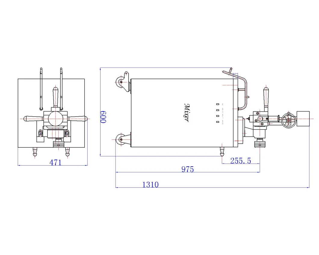 Torque Rheometer for Dry Mixing Experiments of Rubber and Plastic Blends