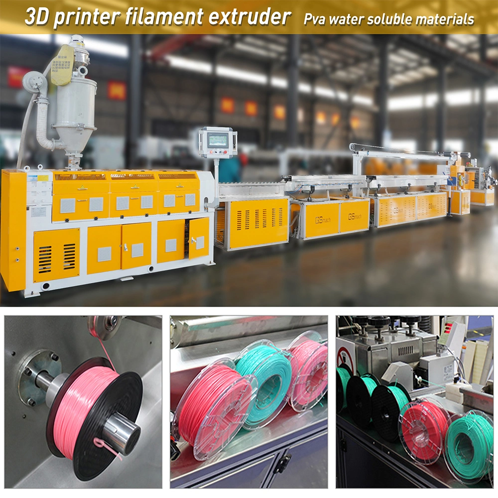 PETG Filament Making Machine 3D Printer Filament Making Machine Peek Filament Extrusion Line