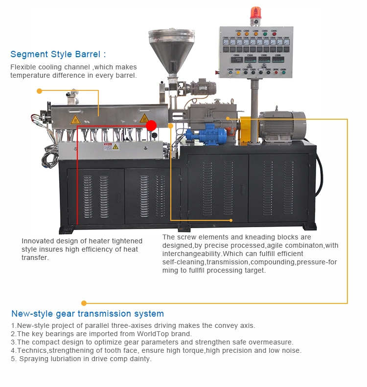 Mini Lab Co-Rotating Double Twin Screw Extruder Price